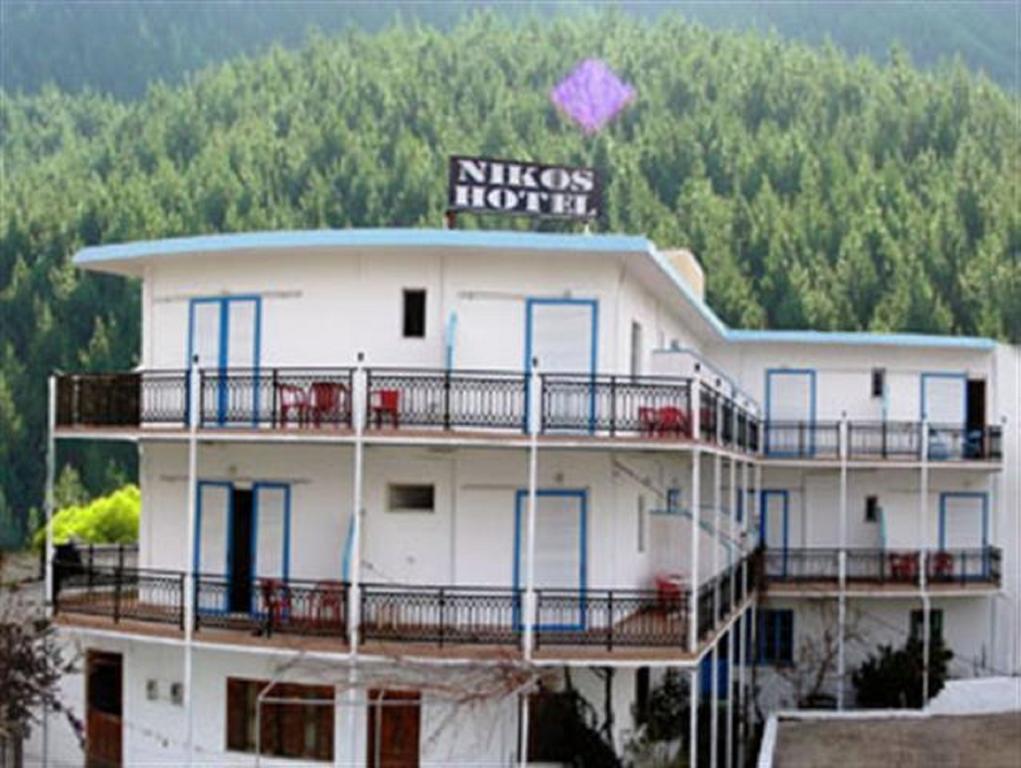 Nikos Hotel เดียฟานี ภายนอก รูปภาพ